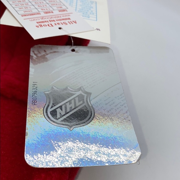 NHL Calgary Flames Hockey Team Dog Fleece Hoodie Sweater Size XX-Small - Picture 7 of 11